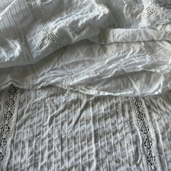 Free People White One Shoulder Dress L ✨ - Picture 6 of 11